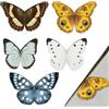OPVYAEU 5 Segnalibri Magnetici Farfalla, Segnalibro Magnetico Personalizzato Bambini, Segnalibro Calamita per Libri Quaderni Agenda, Regalo Lettori Donna Studenti, Segnalibri Decorativi Lettura