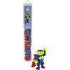 PLUS PLUS 300.4106 - Confezione da 100 Tubi per Supereroi, Multicolore