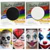 HISUNBEN Trucco professionale per viso e corpo | Pittura professionale a colori | Pittura per il viso per bambini, adulti, costumi, festival, Halloween 30 G (nero + bianco 2 pezzi)