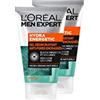 L'Oréal Paris men expert Men Expert Hydra Energetic Gel désincrustant anti-pores encrassés Viso per uomo 100 ml