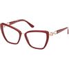 GUESS Occhiali - modello GU50180, colore shiny red