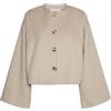 VERO MODA Vmlili LS - Giacca Corta da Donna VMA, Visone Argenteo, L