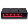 MERCUSYS Switch Mercusys MS105G 5-Porte 10/100/1000Mbps Auto-MDI/MDIX Nero [MS105G]