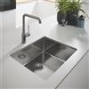 Grohe K700 lavello da cucina, 31574AL1, 60-S 54,4/44,4 1.0 K700 hard graphite spazzolato [Lavelli da Cucina > per Base Sottolavello a partire da 60 cm]