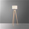 Fischer & Honsel Shine-Wood lampada da terra, E27, 40480, Shine-Wood; Shine [Lampade per Interni > Lampade da Terra]