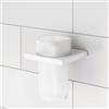 Viverso x add porta spazzolini con supporto a parete, VU5000XX+VA1400MW, x add [Accessori Bagno > Porta Spazzolini]