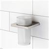 Viverso x add porta spazzolini con supporto a parete, VU5000XX+VA1400BN, x add [Accessori Bagno > Porta Spazzolini]
