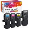 ejet TK5230 Compatibili Cartucce di Toner Sostituzione per Kyocera TK5230 TK-5230 per ECOSYS M5521CDN M5521CDW P5021CDN P5021CDW (Nero Ciano Magenta Giallo, 4-Pack)