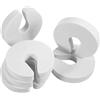 kuou LEZQHB - Protezioni per le dita della porta, confezione da 6 pezzi, in schiuma, per bambini, colore: bianco