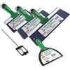 Sheetrock USG Sheetrock Pro Series - Spatola per cartongesso in acciaio blu con manico a matrice + miscelatore per fango incluso