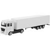 Toyvian Modellino di camion Mini Camion Modello Auto Con Attuatore Di Attrito Auto Giocattolo Da Bambino Giocattolo Da Bambino Trattore Bianco Stile Europeo Lega