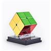 XMDCuber Speed Cube, 2x2 Magnetic Speed Cube Stickerless Mirrorless Reflective Puzzle 2x2x2 Glossy