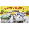 Mattel Matchbox - Set da collezione 70° anniversario di 8 macchinine die-cast in scala 1:64, decorazioni di qualità e finiture platino, 1 veicolo esclusivo incluso, giocattolo per bambini, 3+ anni, HPC03
