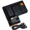 QIAO JIN LIN LP-E6NH Batteria al litio (2 pacchi) e caricatore doppio compatibile con Canon LP-E6N e Canon EOS R,EOS R5,EOS R6,XC10,XC15,EOS 5C