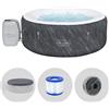 Bestway Lay-Z-Spa Boracay AirJet 60175 - Ø180x66 cm - Piscina idromassaggio spa