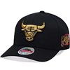 Mitchell & Ness NBA/HWC - Black Gold - Classic Red Snapback Cap, Chicago Bulls, nero, Taglia unica