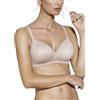 Selente MySecret - Reggiseno Imbottito Senza Ferretto per Donna (Taglie B e C) con Rete per Il bucato Esclusiva, Colore Beige Basic, Taglia 5C