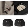 Cakievro Ganci Appendiabiti Fila Posteriore Nero - Ricambio Coppia (2 pz) per Volvo XC40 XC60 (2018-2020) XC90 V90 S90 (2016-2020) - Gancio Bagagliaio/Schienale Sede