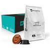 NERORISTRETTO Caffè alla Nocciola 50 capsule (5 confezioni da 10) Compatibili con macchine ad uso domestico Lavazza®* A Modo Mio®*, Preparato Solubile Aromatizzato, Dosaggio Consigliato 40 ml