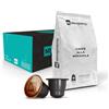 NERORISTRETTO Caffè alla Nocciola 50 capsule (5 confezioni da 10) Compatibili con le Macchine ad uso domestico Nespresso®*, Preparato Solubile Aromatizzato, Dosaggio Consigliato 40 ml