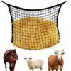QKNOSM Rete da fieno per cavalli, 120 x 90 cm, rete da fieno a maglia stretta, per cavalli, capre, alimentazione