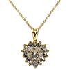 Ivy Gems Bijoux pour tous 181P0051-40/9 - Ciondolo in oro giallo 9 kt con acquamarina (.015)