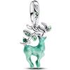 Feitery Cervo Charm Ciondoli Libellule Bracciale Compatibile Regalo