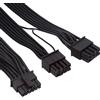 NFHK 12VHPWR ATX3.0 PCI-E 5.0 Cavo modulare di alimentazione a doppio ATX 8Pin per scheda grafica 3080 3090TI PSU 16Pin 12+4P