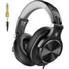 OneOdio A71D Cuffie over-ear cablate, cuffie per monitor da studio, cuffie stereo DJ ad alta risoluzione con design pieghevole, spina da 3,5/6,35 mm per registrazione AMP, podcast, mixaggio, PC