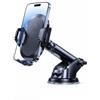 Ali Brothers Porta Cellulare Auto Universale Cruscotto Parabrezza Bocchette, Accessori Auto 2025, Supporto Telefono Auto Rotazione 360 Gradi Porta Telefono Auto Regolabile con Ventosa per Telefono Forte Tenuta