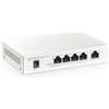 YuLinca Switch PoE a 5 porte da 2,5 Gigabit, 4 porte PoE+ da 2,5 G + 1 uplink da 2,5 G, YuLinca 2500 Mbit/s, switch desktop non gestito, IEEE 802.3bz/at/af, Auto MDI/MDIX, Plug & Play