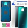 Eonpam Scocca Vetro Posteriore Sostituzione per Xiaomi Redmi Note 9 PRO Originale Back Cover Coperchio Copribatteria+Kit di Riparazione(Verde)