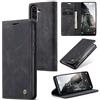 Sojlecyu Cover per Samsung Galaxy A56 5G Custodia, a Libro Portafoglio in Premium Pelle PU Porta Carte Flip Case Supporto Protezione Case Cover per Samsung Galaxy A56 5G, Nero