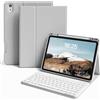 ZKTUYU Custodia per tastiera per iPad Air 11 pollici M3/M2 (2025/2024) (grigio chiaro)