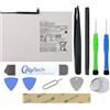 OnlyTech - Batteria di ricambio premium per Samsung Galaxy Tab A8 10.5 2021 SM-X200 / X205-7040mAh - Qualità identica a HQ-6300SD con kit di riparazione 10 strumenti