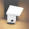K-Bright 24W LED applique con Sensore di Movimento in alluminio Bianco