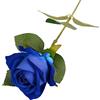 Anevous 5 fiori artificiali in rosa, 51 cm, rose in velluto per bouquet da sposa, rose finte, fiori artificiali realistici in seta per matrimonio fai da te, decorazione per casa, festa, giardino