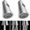 elthmpr 2 pezzi di ricambio per rubinetto, testa doccia, rubinetto da cucina, G 1/2 Pull Out Spray testa rubinetto di ricambio per rubinetto del lavello, rubinetto della cucina, doccetta