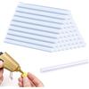 Farnirvana 40 Pezzi Colla a Caldo, 11 mm x 200 mm Trasparenti Bastoncini Ricariche Universali per Pistola Colla a Caldo, Asciugatura Rapida, Stick Colla a Caldo per Fai da Te, Artigianato e Riparazioni