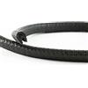 EUTRAS Protezione Bordi a U Nera 10 m | Profilo Autoagganciante Senza Colla | Per Lamiere, Portiere Auto, Carrozzerie e Bordi Metallici | PVC con Anima in Acciaio | 0,5-1,5 mm