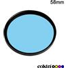 Cokin filtro BLUE 82B +2/3 - 58mm a vite - filtro di conversione colore