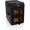 PRINCESS 182490 FRIGGITRICE AD ARIA VERT. 3000 W 2X 5,6LT NERA