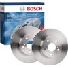 BOSCH Set Dischi Freno BD1505 - Dischi Freno Ventilati di Ghisa di 255mm - Asse Anteriore - Conformi al regolamento ECE-R90 - Resistente a Surriscaldamento e Corrosione - 2 Dischi