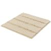 Kleine Wolke Tappeto Bagno Monrovia Poliestere, Beige, 60 x 60 x 2,5 cm