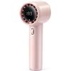 FUNJEO GF02 Ventilatore Portatile da Mano, Velocità Regolabili (1-199), Ricarica Rapida 2.0, Batteria da 3500 mAh, per Viaggi/Sport/Campeggio/Lavoro (Rosa)