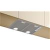 NEFF D5655X2, N 30, mattone per ventola, 53 cm, prodotto in Germania, livello intensivo, luce a LED, potenza di scarico, particolarmente silenzioso, argento metallizzato