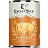 Canagan for Dogs Puppy Grain Free Pezzetti 400 gr Pollo ruspante - confezione da 6 pezzi - Cibo umido per cani - 1° ORDINE? 20% di sconto SU BRAND ESCLUSIVI, codice BZR20
