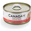 Canagan for Cats Kitten & Adult Grain Free Filetti 75 gr Pollo con gamberetti - confezione da 12 pezzi - Cibo umido per gatti - 1° ORDINE? 20% di sconto SU BRAND ESCLUSIVI, codice BZR20