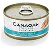 Canagan for Cats Kitten & Adult Grain Free Filetti 75 gr Tonno oceanico - confezione da 12 pezzi - Cibo umido per gatti - 1° ORDINE? 20% di sconto SU BRAND ESCLUSIVI, codice BZR20