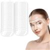 FENQURO 50 PCS maschera occhi, parrucchiere lacca trasparente Shield maschera trucco Protector Barber Hairspray Shield Mask Bang Trim capelli utensili da taglio capelli Salon fronte della maschera